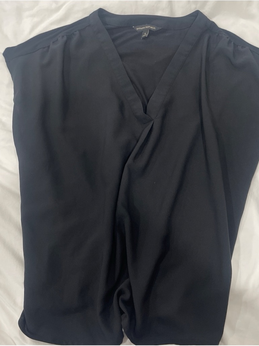 Banana Republic Black Crewneck Top